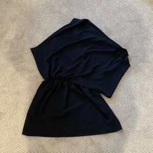 Black One Shoulder Dress